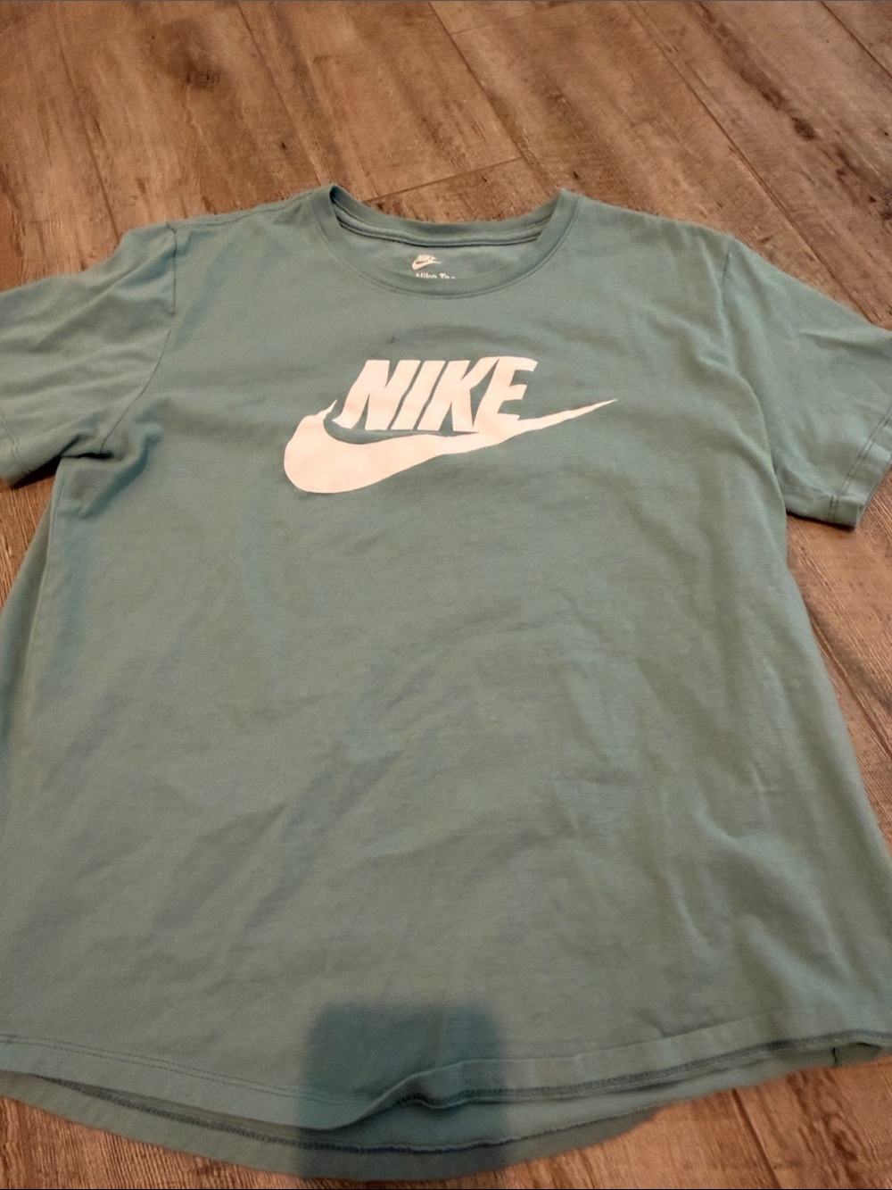 Nike Teal Green Logo Tee